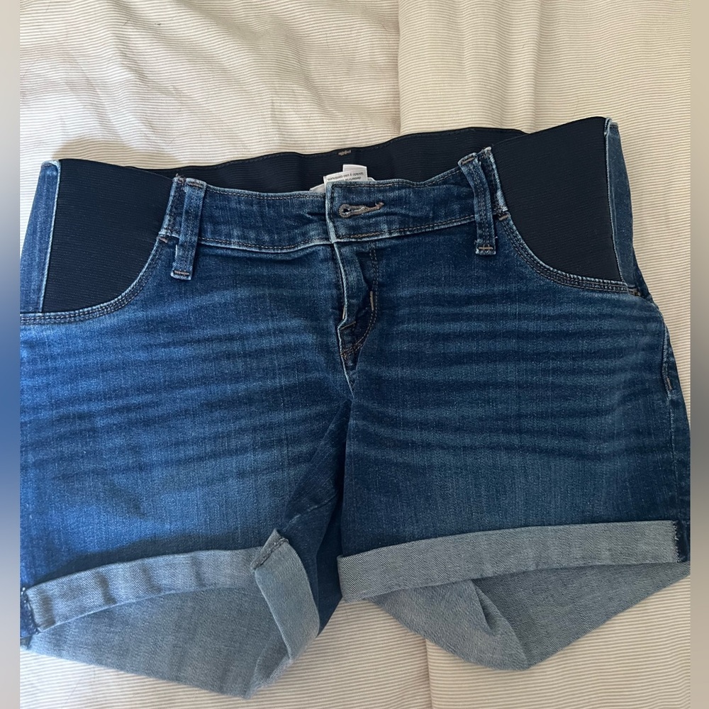 Maternity Jean Shorts